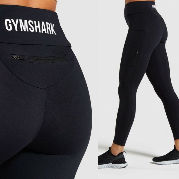 Gymshark Pants - Gymshark Non Stop Leggings Black Hi Rise HW9308